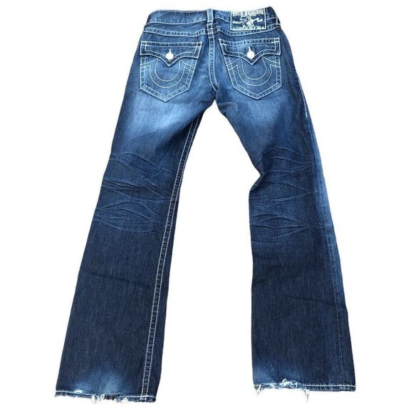 Vintage True Religion Jeans Size 31 BILLY BIG T Blue - Picture 3 of 9